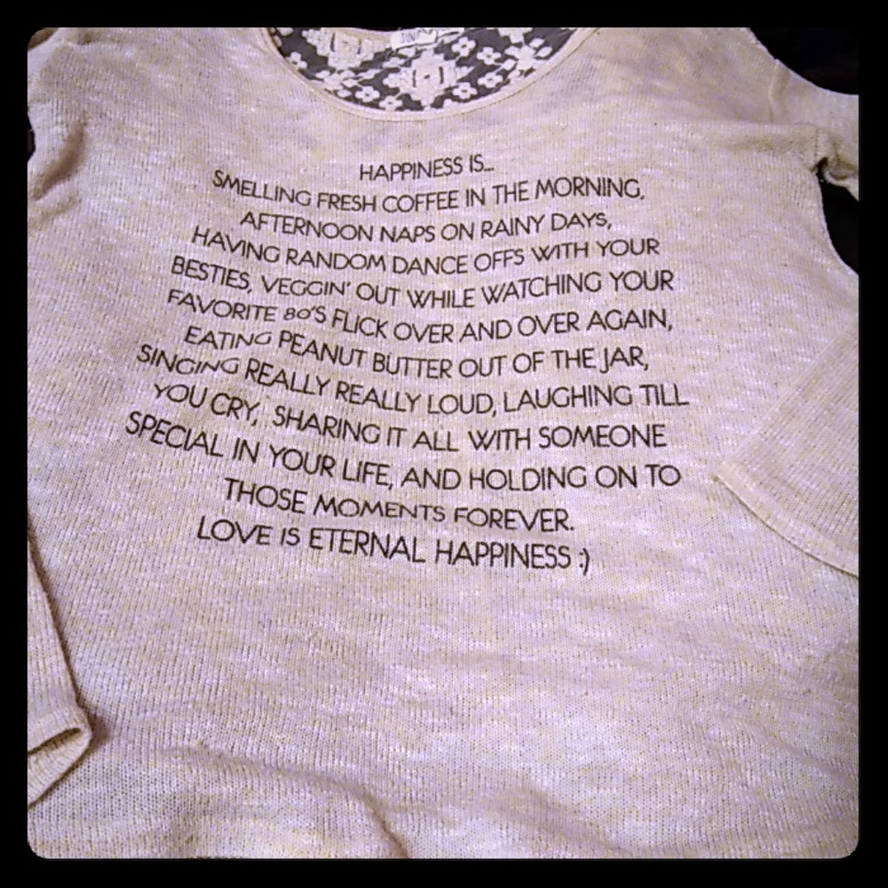 "Happiness is" Shirt
